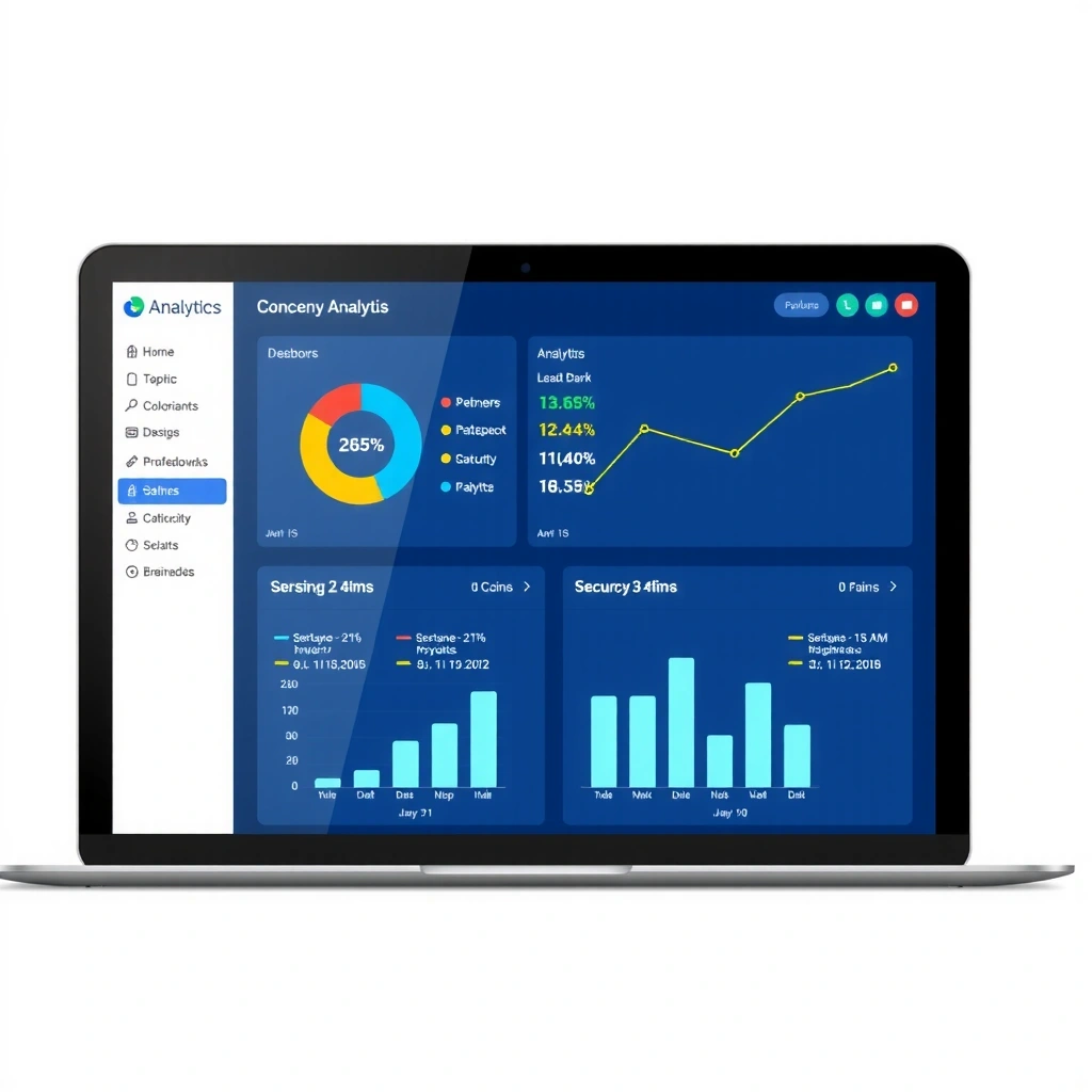 Data analytics and performance monitoring dashboard